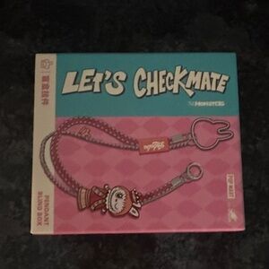 Let's Checkmate Pink Monster Action Figure Set